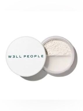 Well People Superpowder Brightening Loose Powder Setting Makeup Pearl Glow